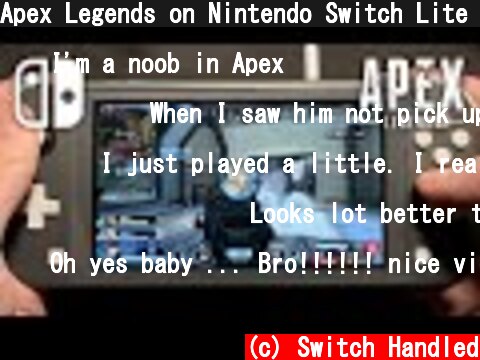 Apex Legends on Nintendo Switch Lite #1  (c) Switch Handled